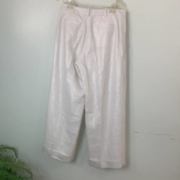 LAUREN RALPH LAUREN 100% LINEN DRESS PANTS SIZE 8 - Picture 2 of 10